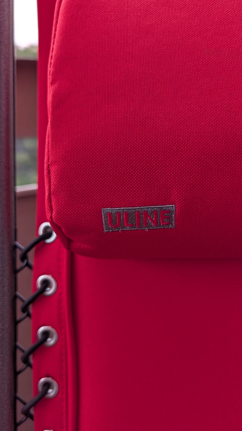 Red Outdoor Uline chair with Canopy - photo 3