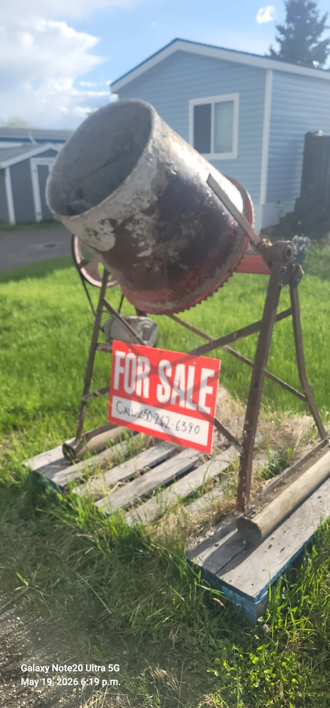 Concrete Cement Mixer