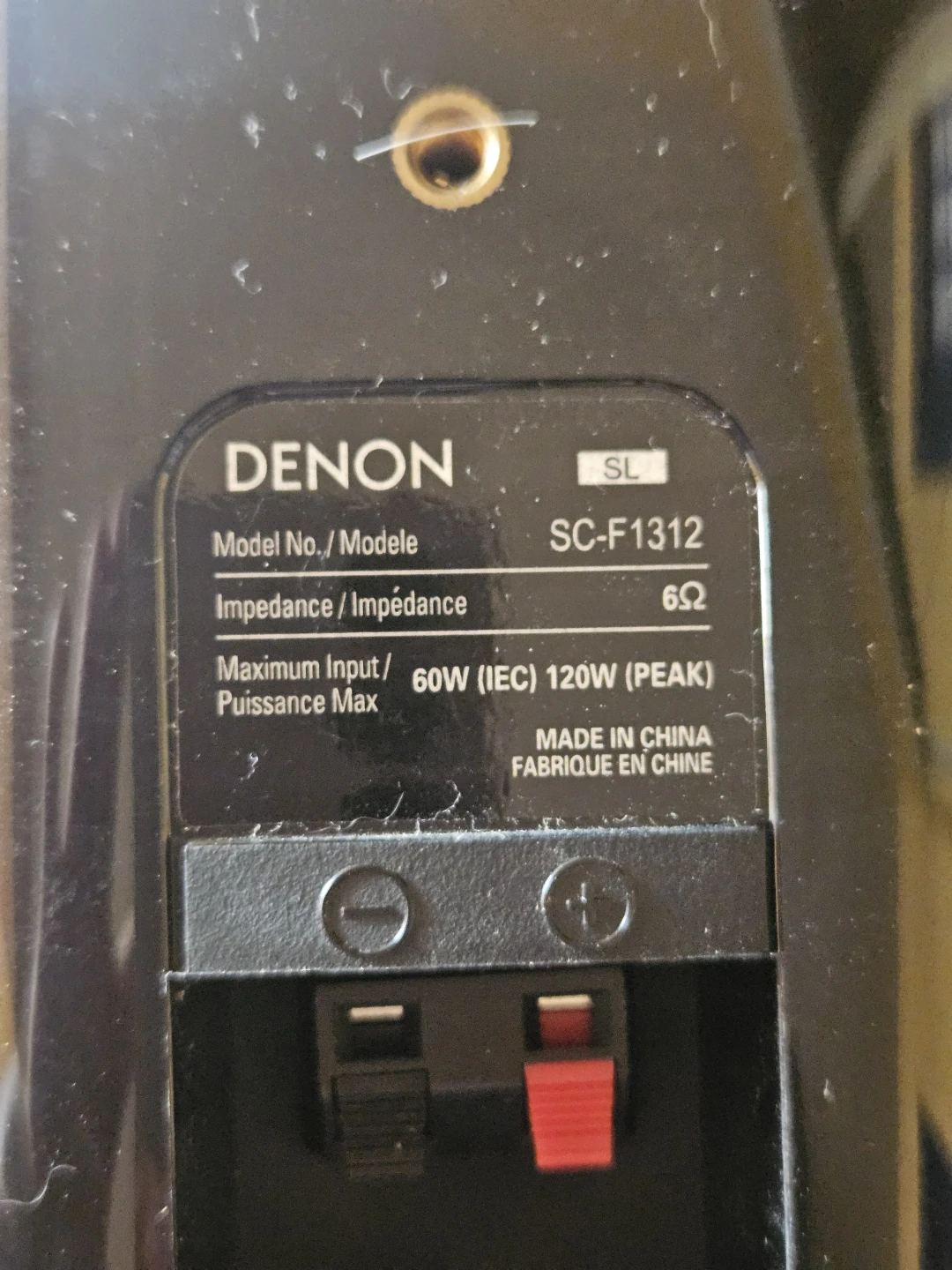 Denon AVR-1312 Home Theatre System with Speakers and Subwoofer - photo 5