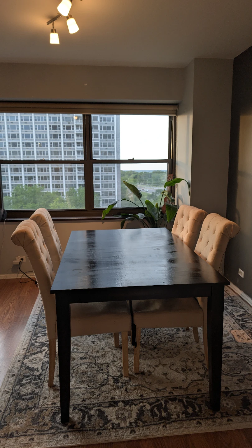 Dining Table and Chairs Set