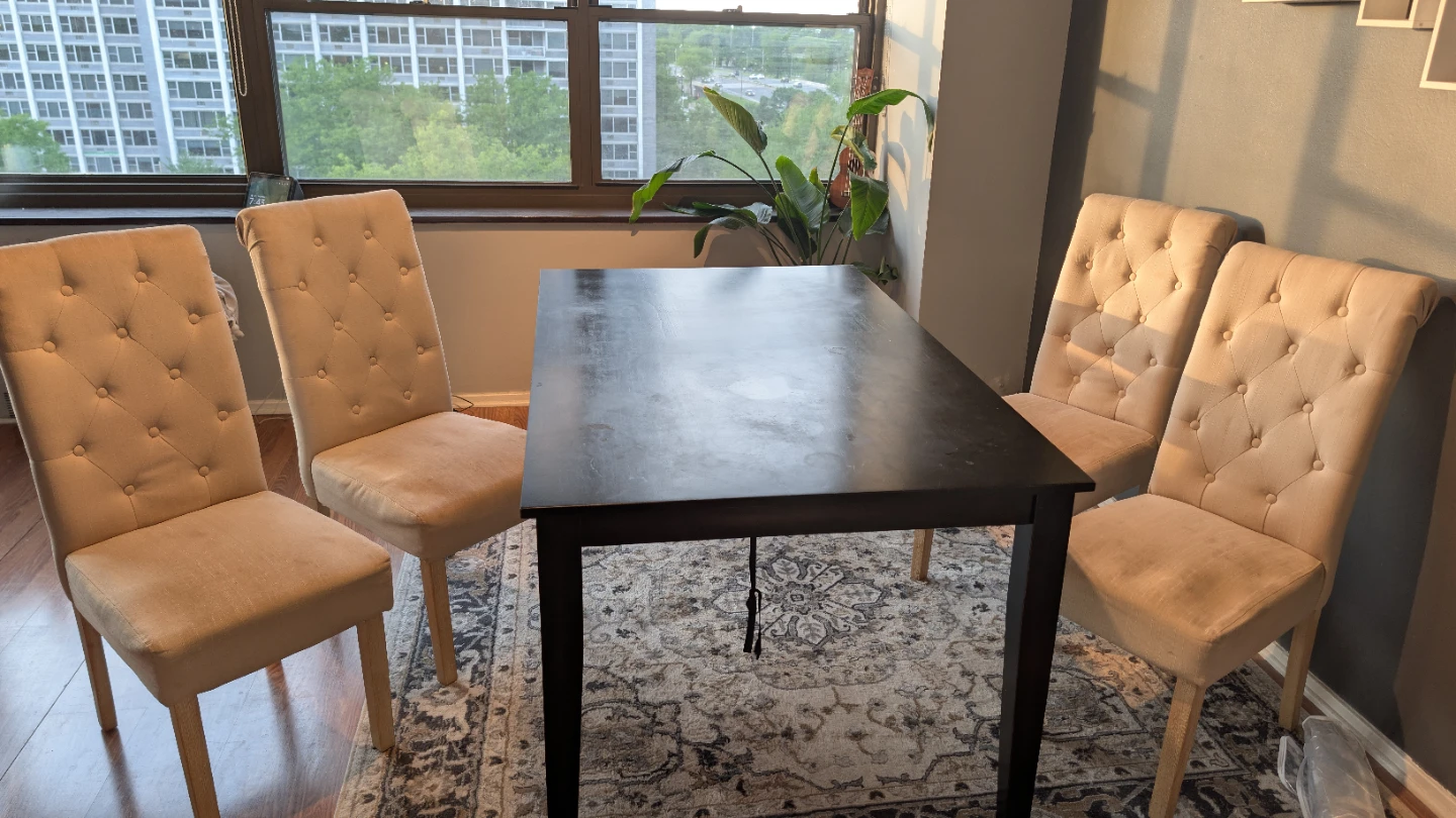 Dining Table and Chairs Set - photo 2