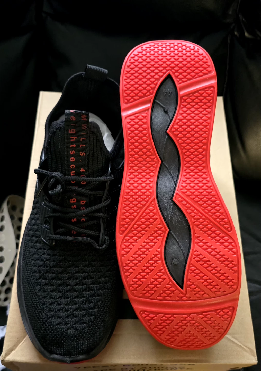 Brand new Sneakers Black Red for sale New - photo 5