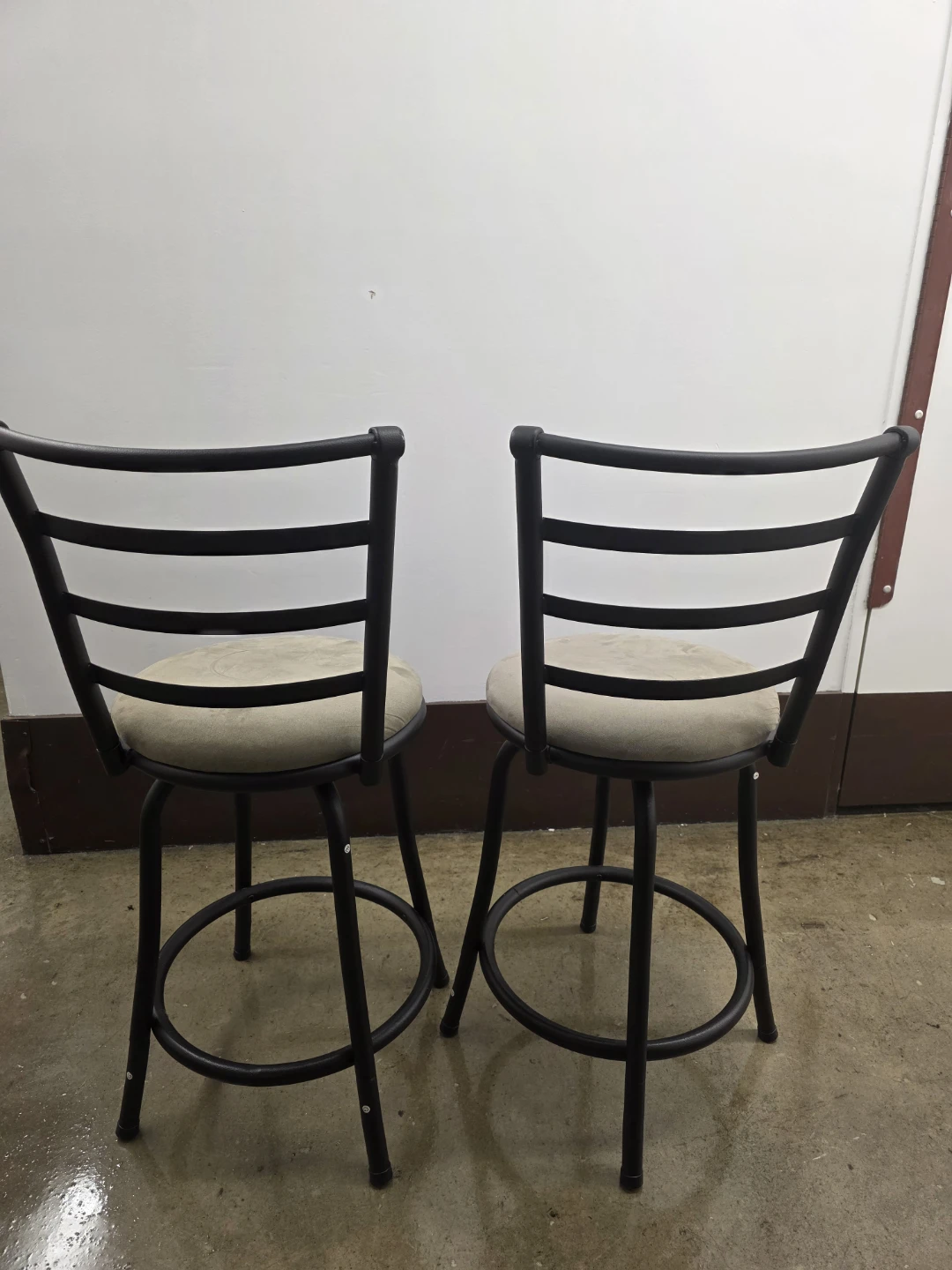 Pair of Swivel Bar Stools (35 each) - photo 5