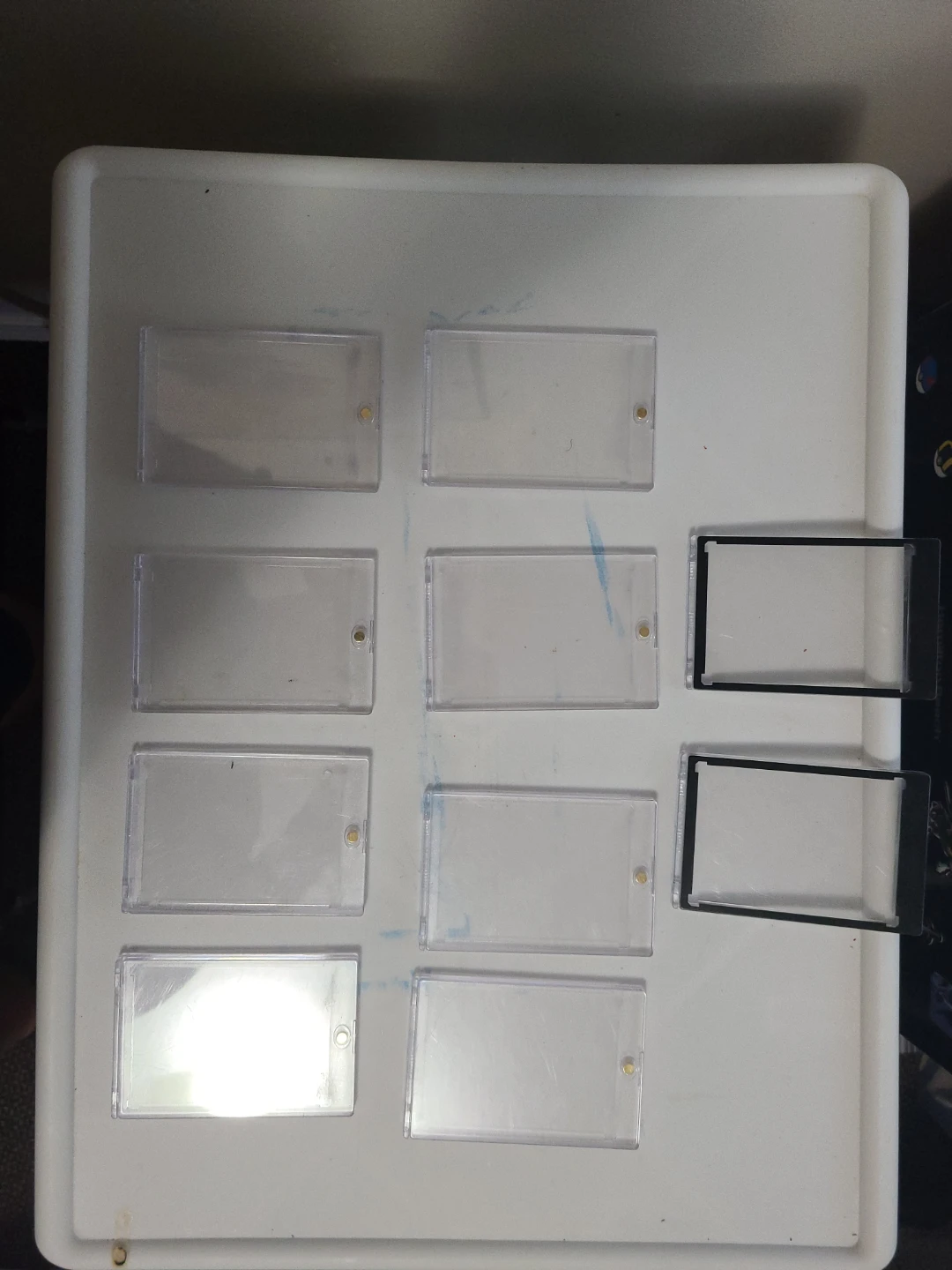 Lot of 10 Ultra pro magnetic card cases