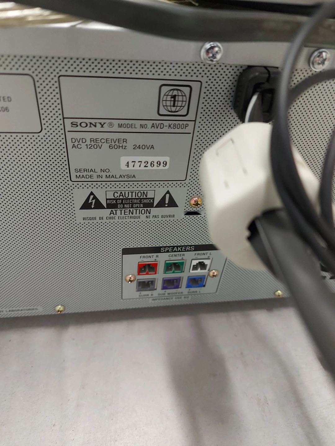 Stereo - Sony Home Theatre System with Speakers - photo 2
