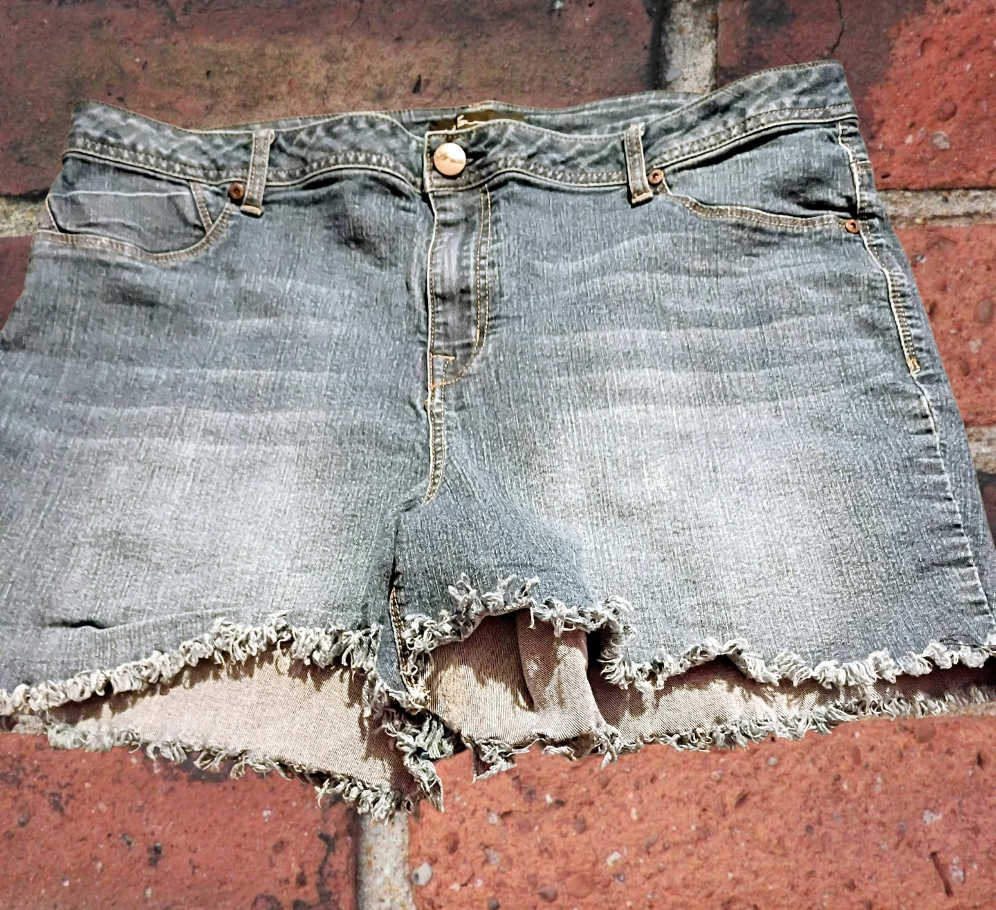 Women's jean shorts by Adriano Goldschmied (AG) size 22 - photo 2