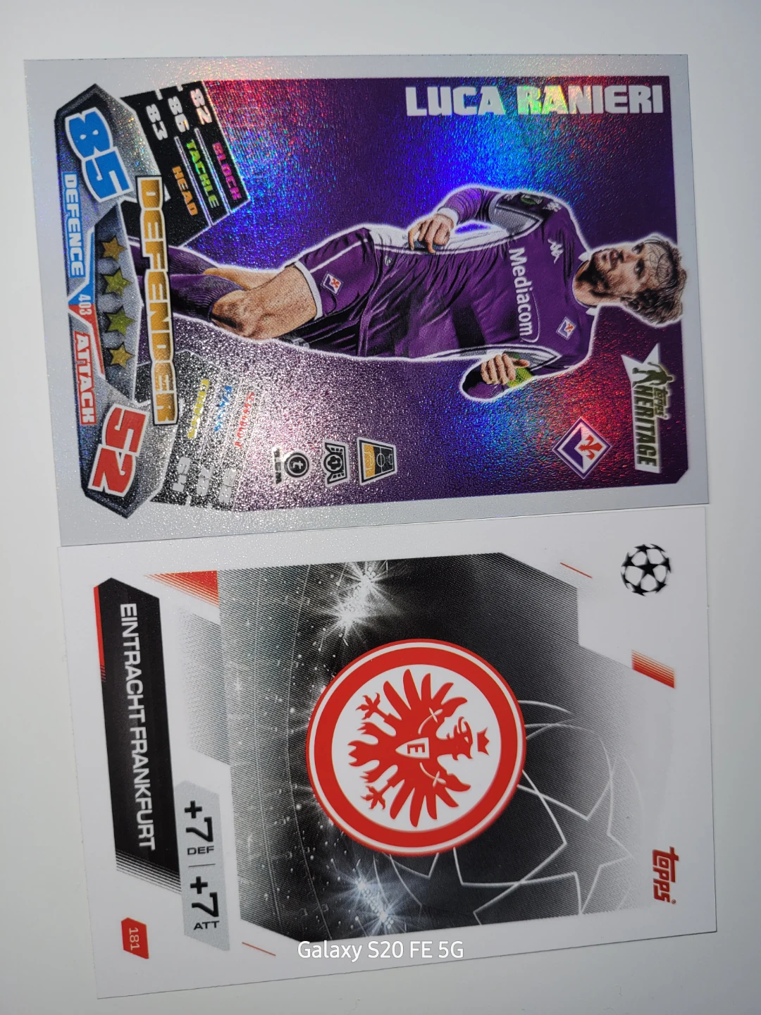Luca Ranieri Football Trading Card