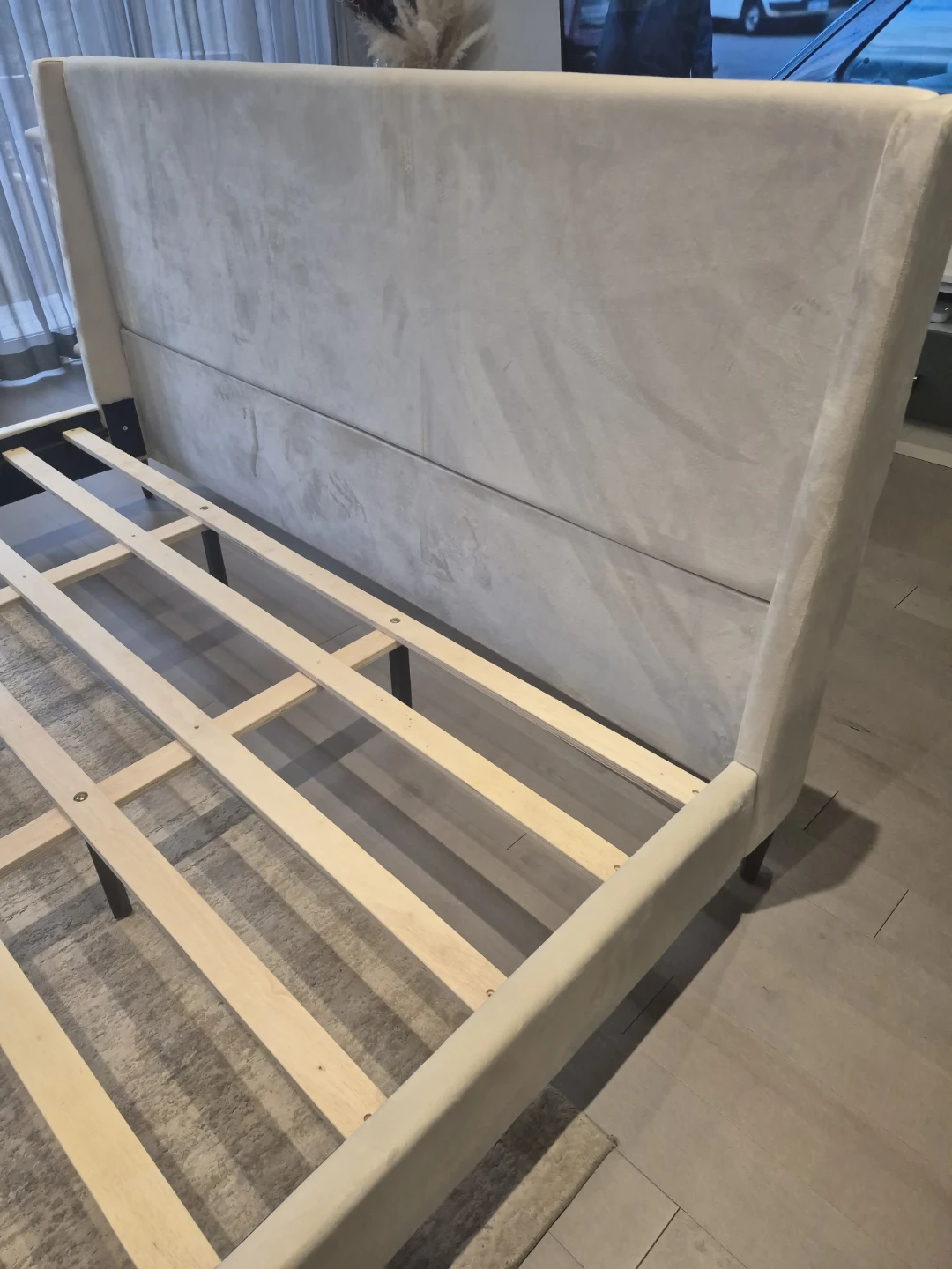 ✨ MODERN UPHOLSTERED PLATFORM BED FRAME – NEW ✨ - photo 4