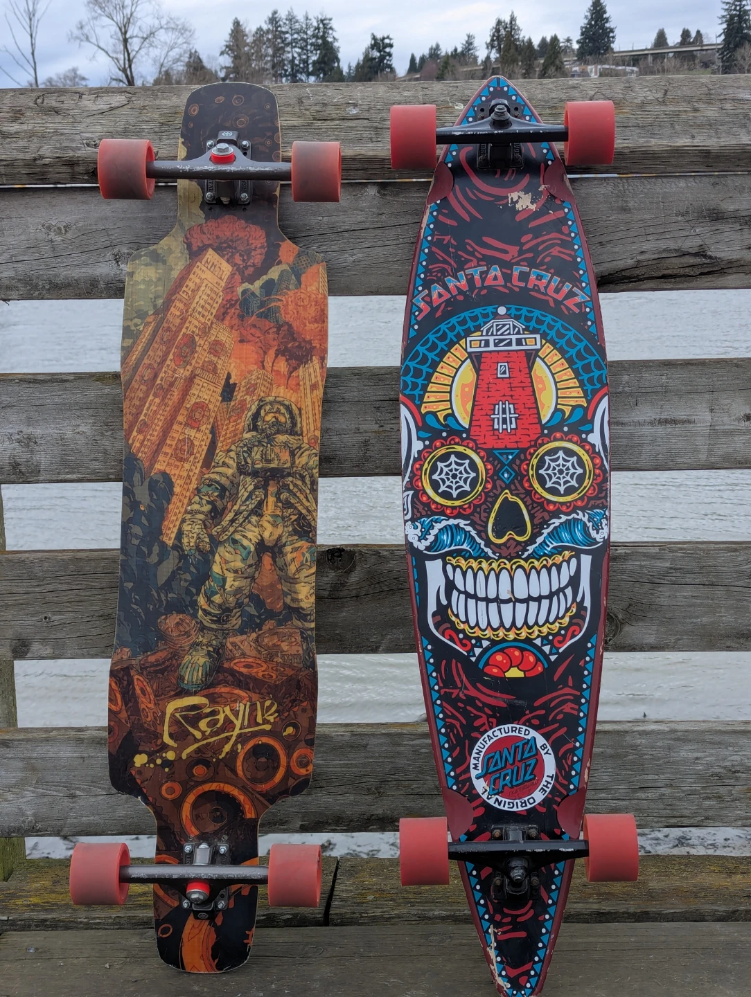Santa Cruz Longboard Skateboard