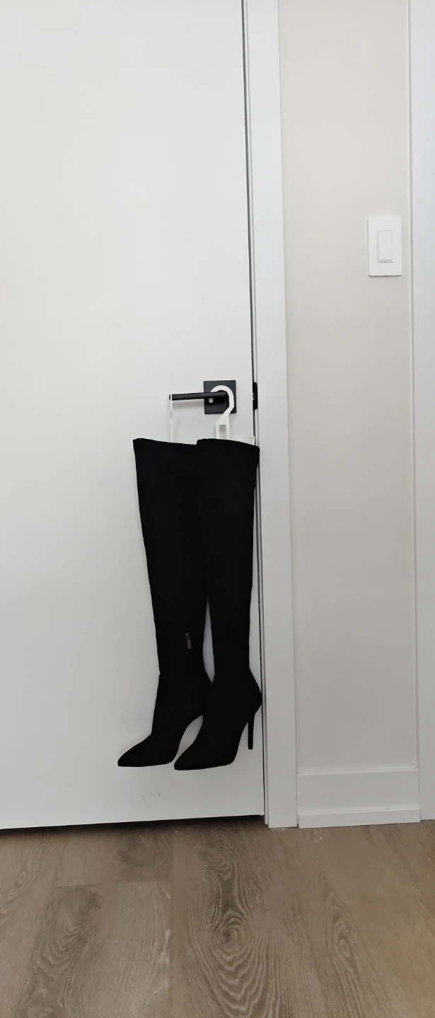 Jessica Simpson Black Suede Over-the-Knee Boots - photo 2