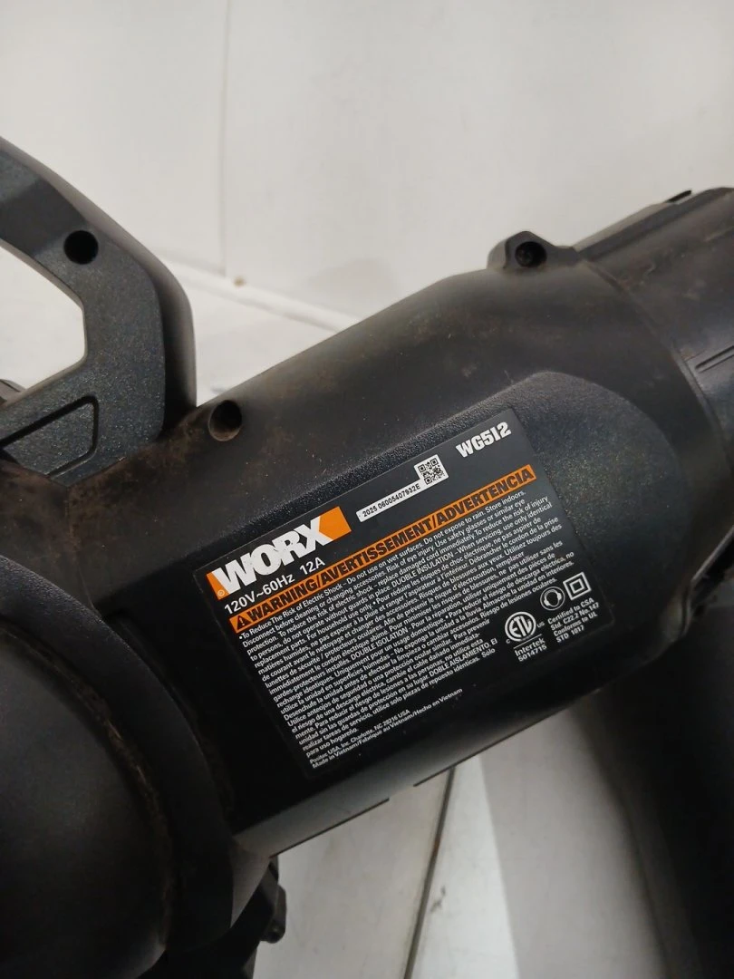 POWERFUL- WORX TRIVAC 3-IN-1 CORDED electric LEAF BLOWER - photo 5