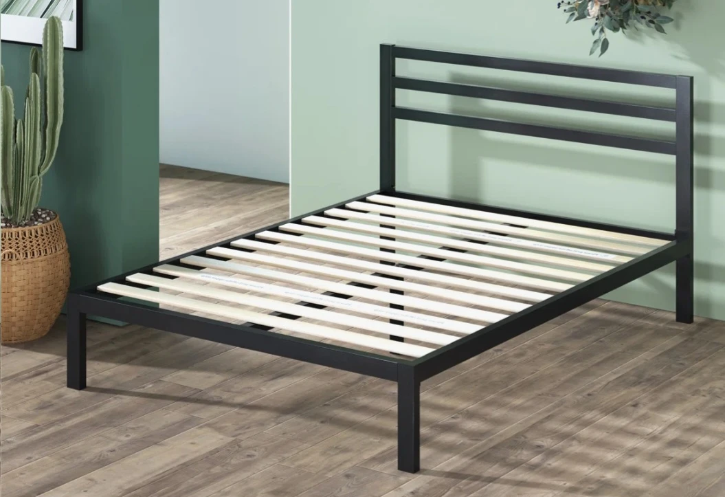 Queen Black Metal Bed Frame