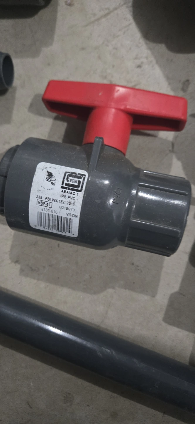 Hayward True Union Ball Check Valve and Assorted PVC Fittings - photo 2