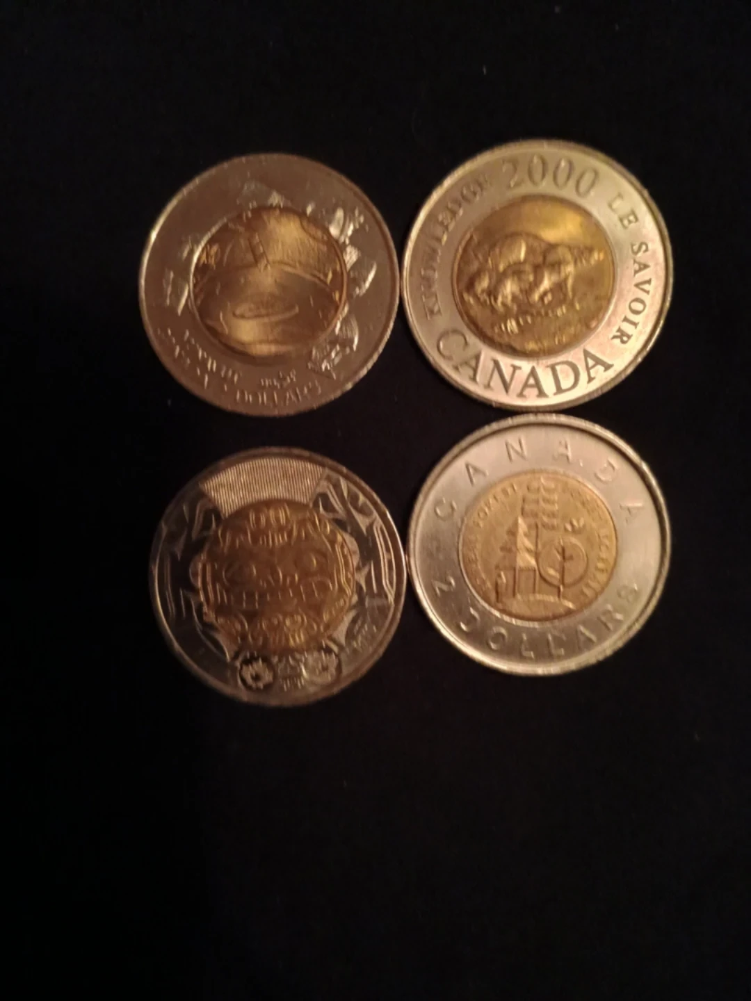 Four Canadian Toonie Collection - photo 3