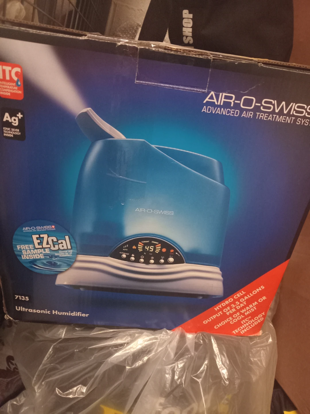 AIR-O-SWISS 7135 Ultrasonic Humidifier