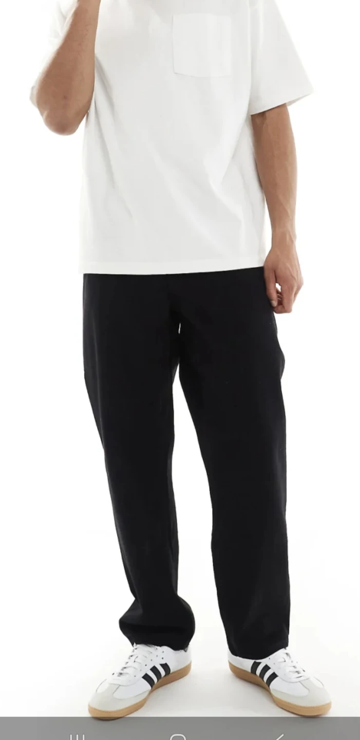 ASOS DESIGN Baggy Jeans - Black