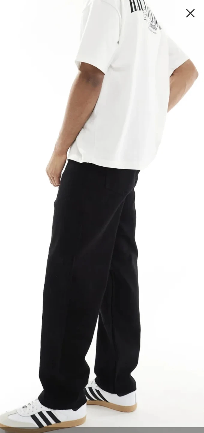 ASOS DESIGN Baggy Jeans - Black - photo 4