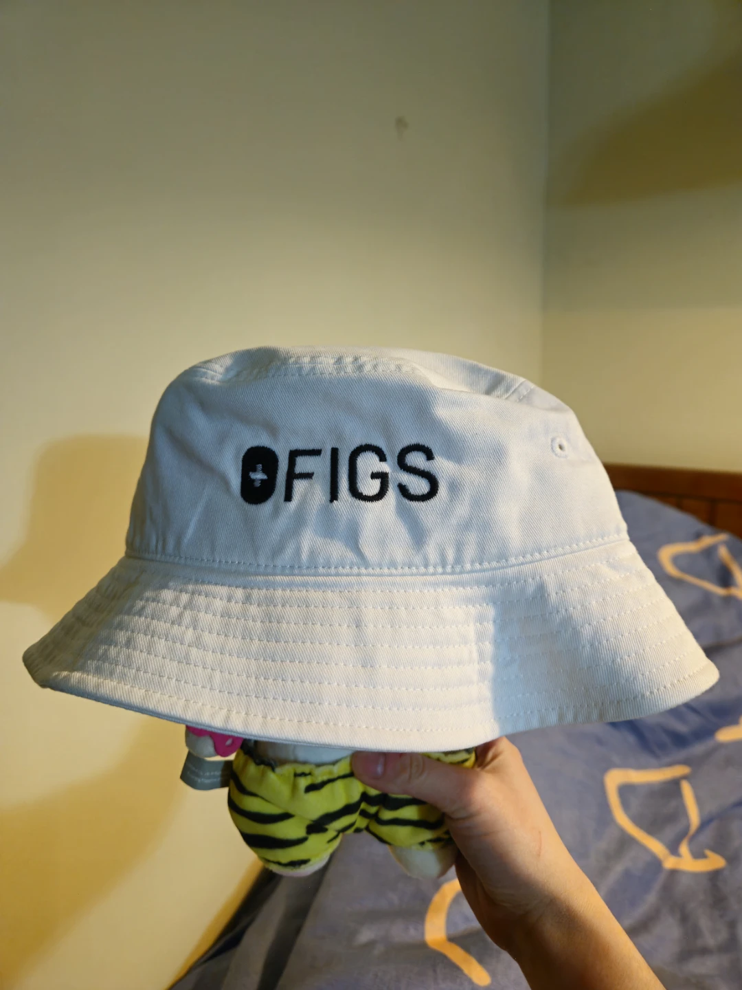 Fig's - White Bucket Hat