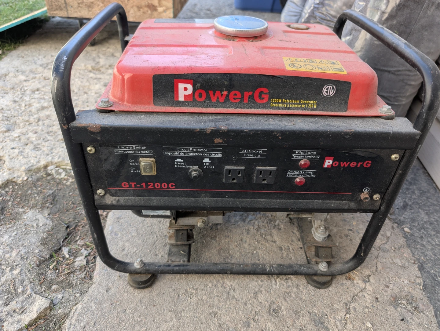 2 working Portable Generator for the price of one - photo 2