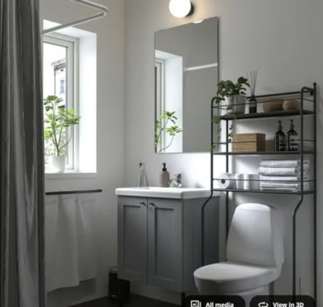 Like-New IKEA FRÖSJÖN Over-the-Toilet Shelf Moving Sale - photo 2