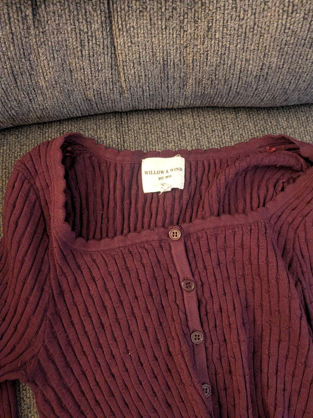 long-sleeved ribbed cardigan pick up in st Albert - photo 2