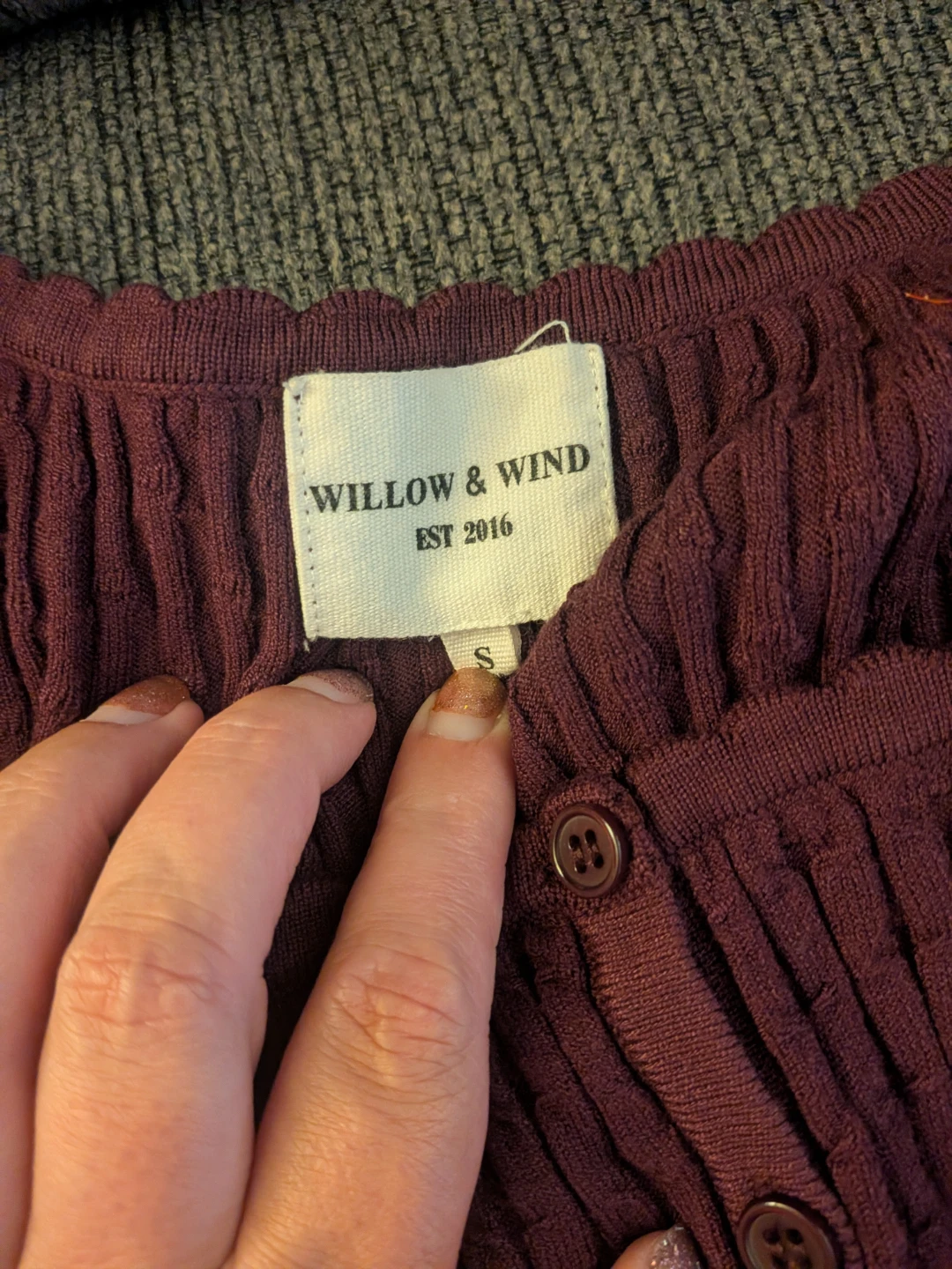 long-sleeved ribbed cardigan pick up in st Albert - photo 3