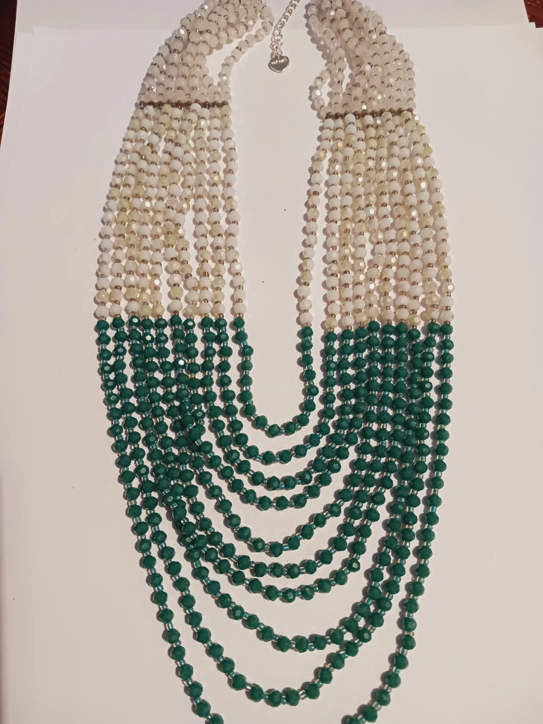 NAKAMOL Signed  Gorgeous Layered Statement Necklace