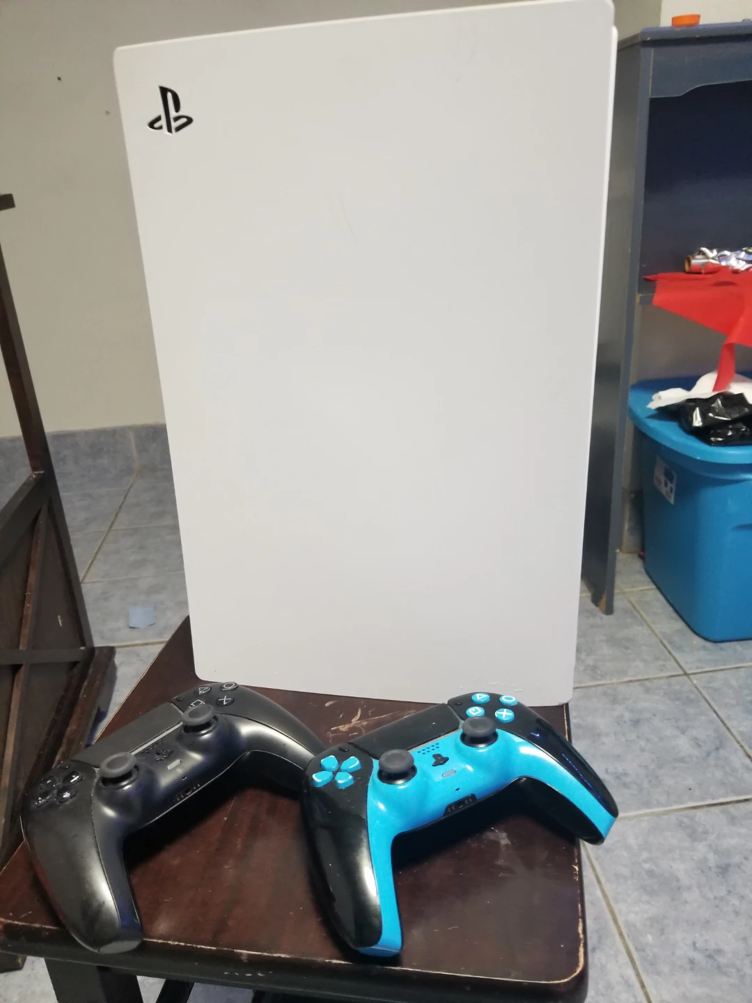 Sony PlayStation 5 Console with Two Controllers