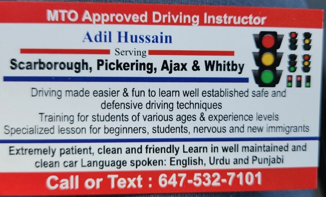 Driving Instructor Services