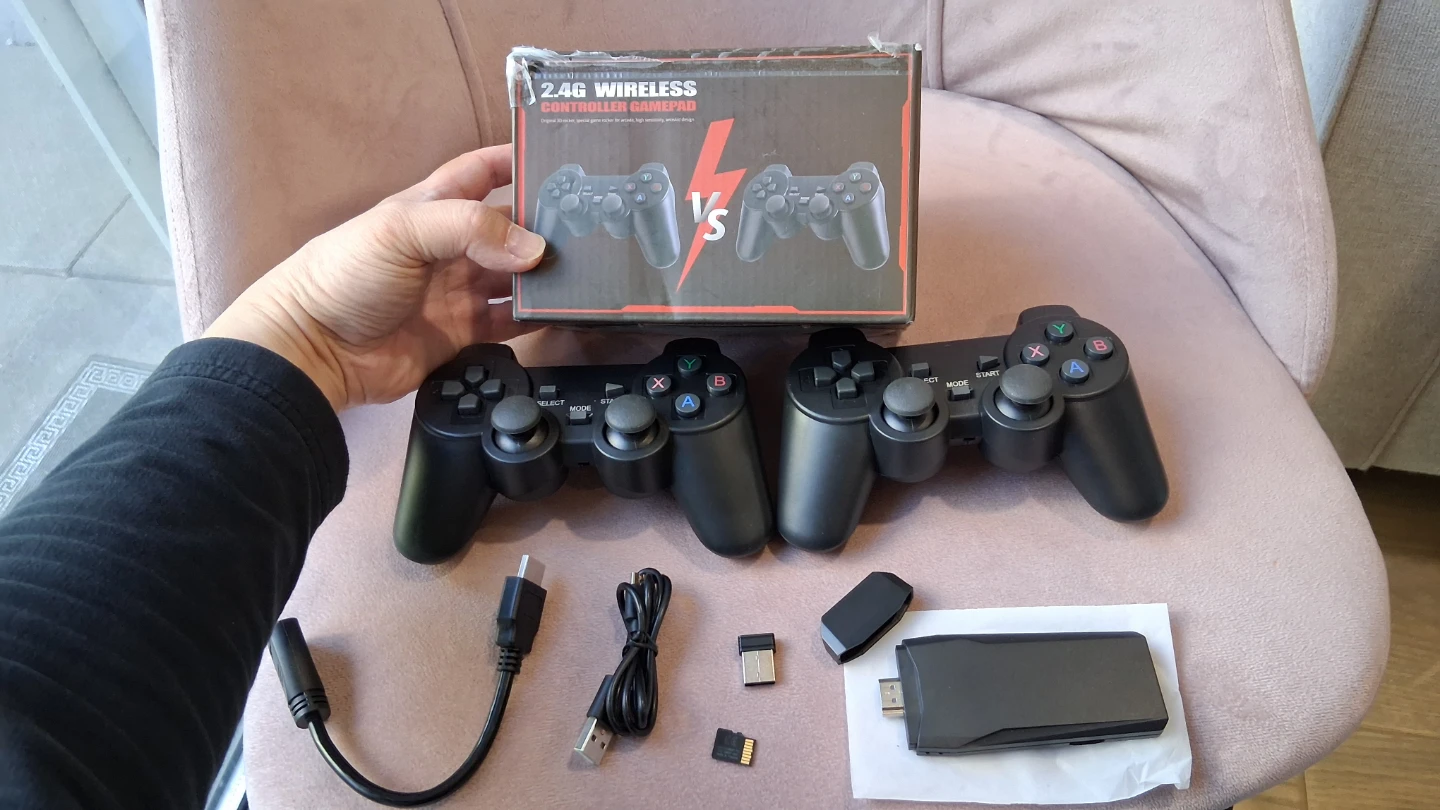 NEW Retro Game TV game Console Wireless.Controller 24500+ Games