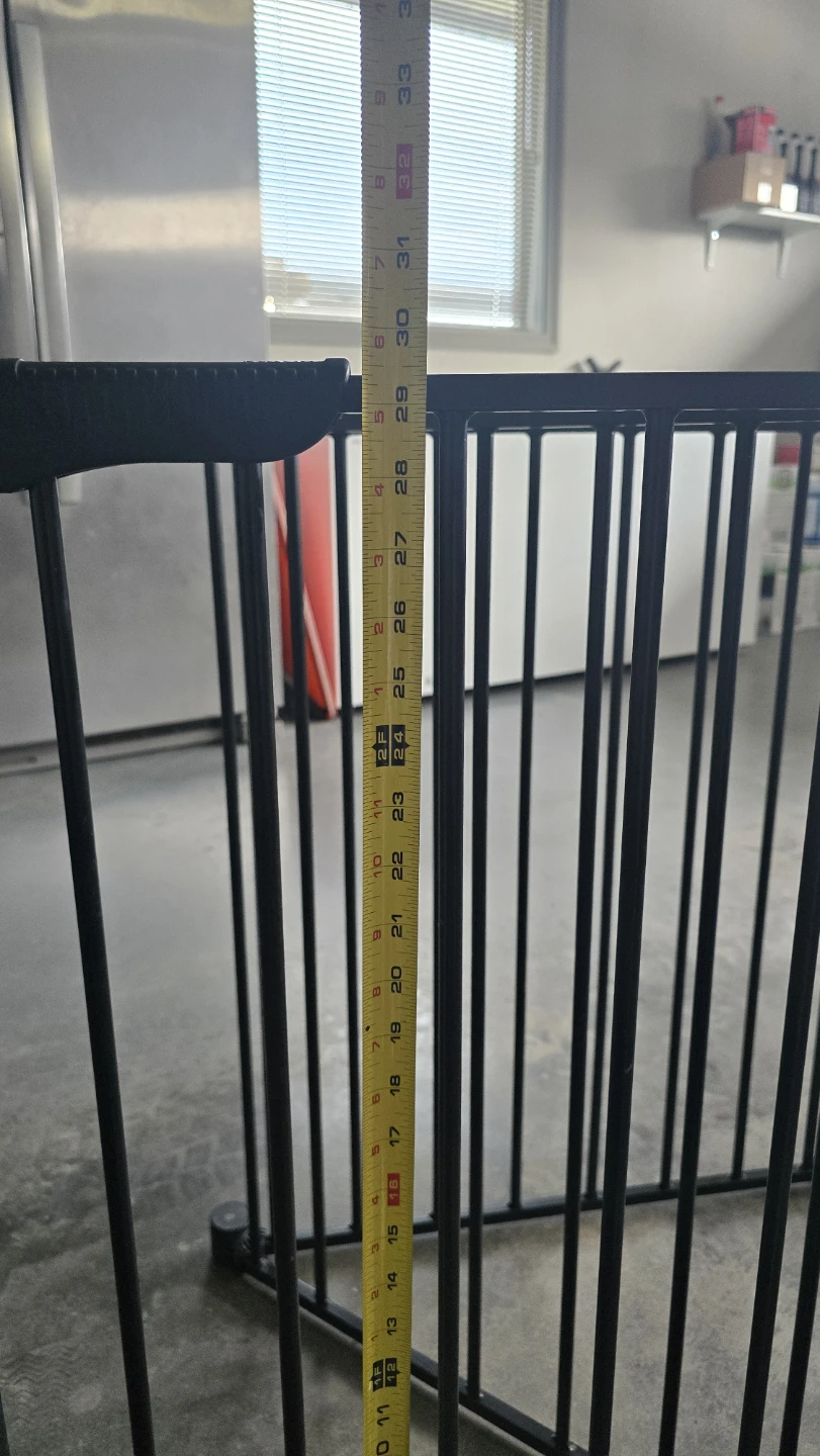 Black Metal Safety Gate - photo 2