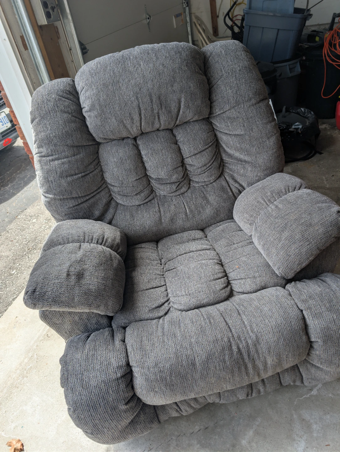 Grey Recliner Chair - photo 2