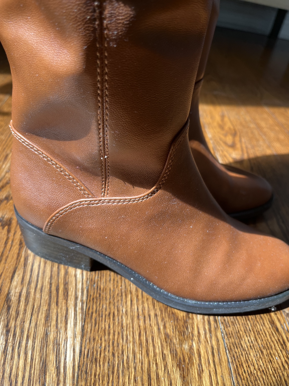 Brown ALDO Knee-High Boots - Size 6 - photo 2