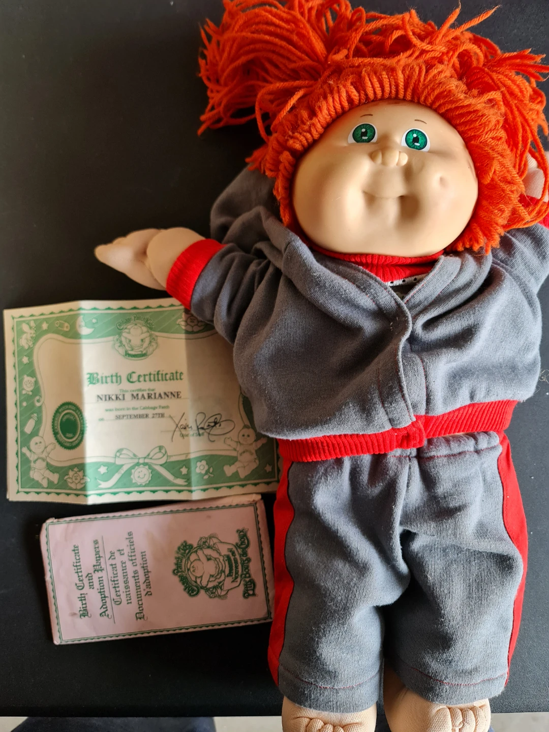 Cabbage Patch Kid Doll NIKKI MARIANNE with Box and Papers