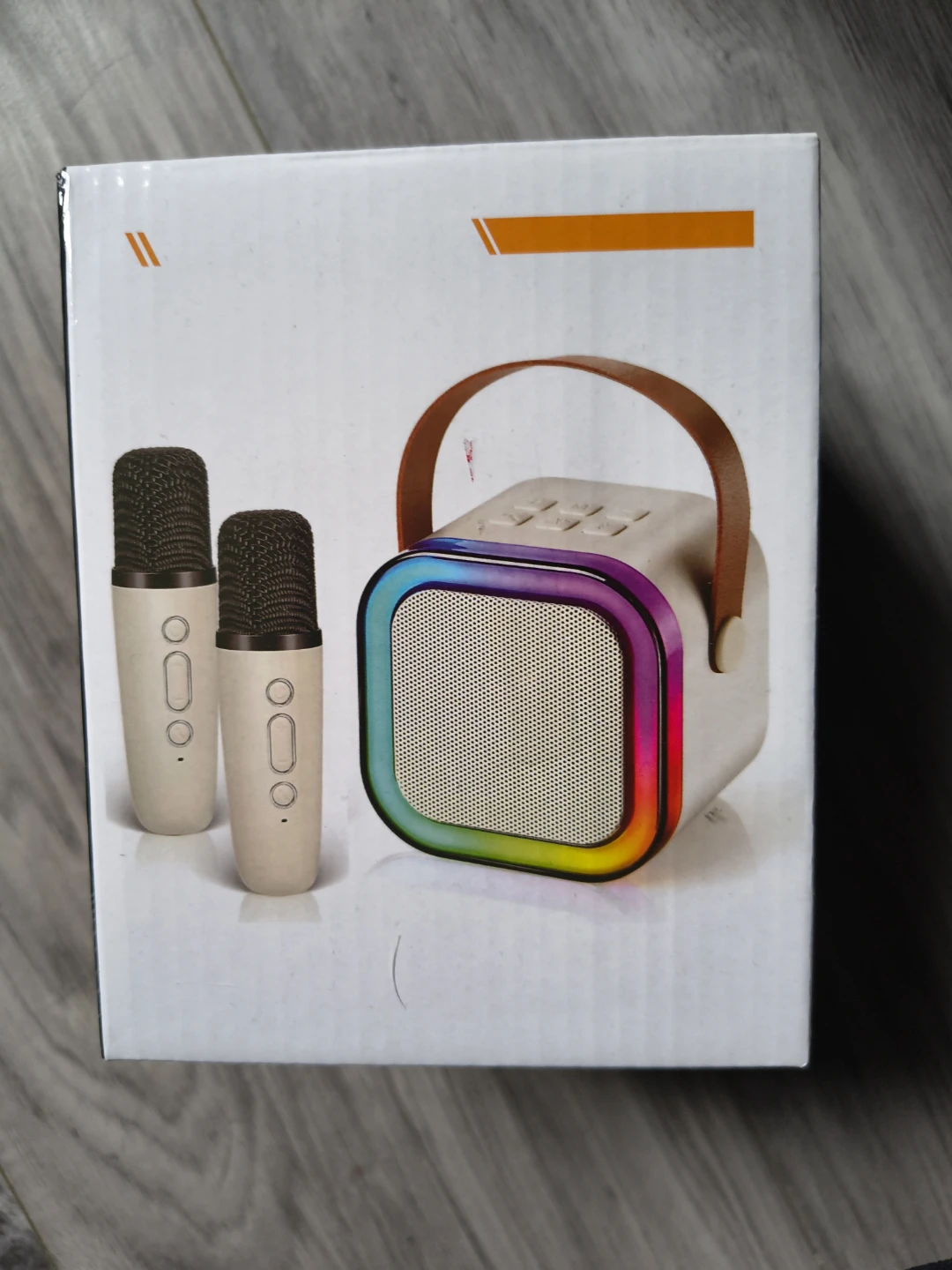 Karaoke Machine Speaker with 2 Microphones