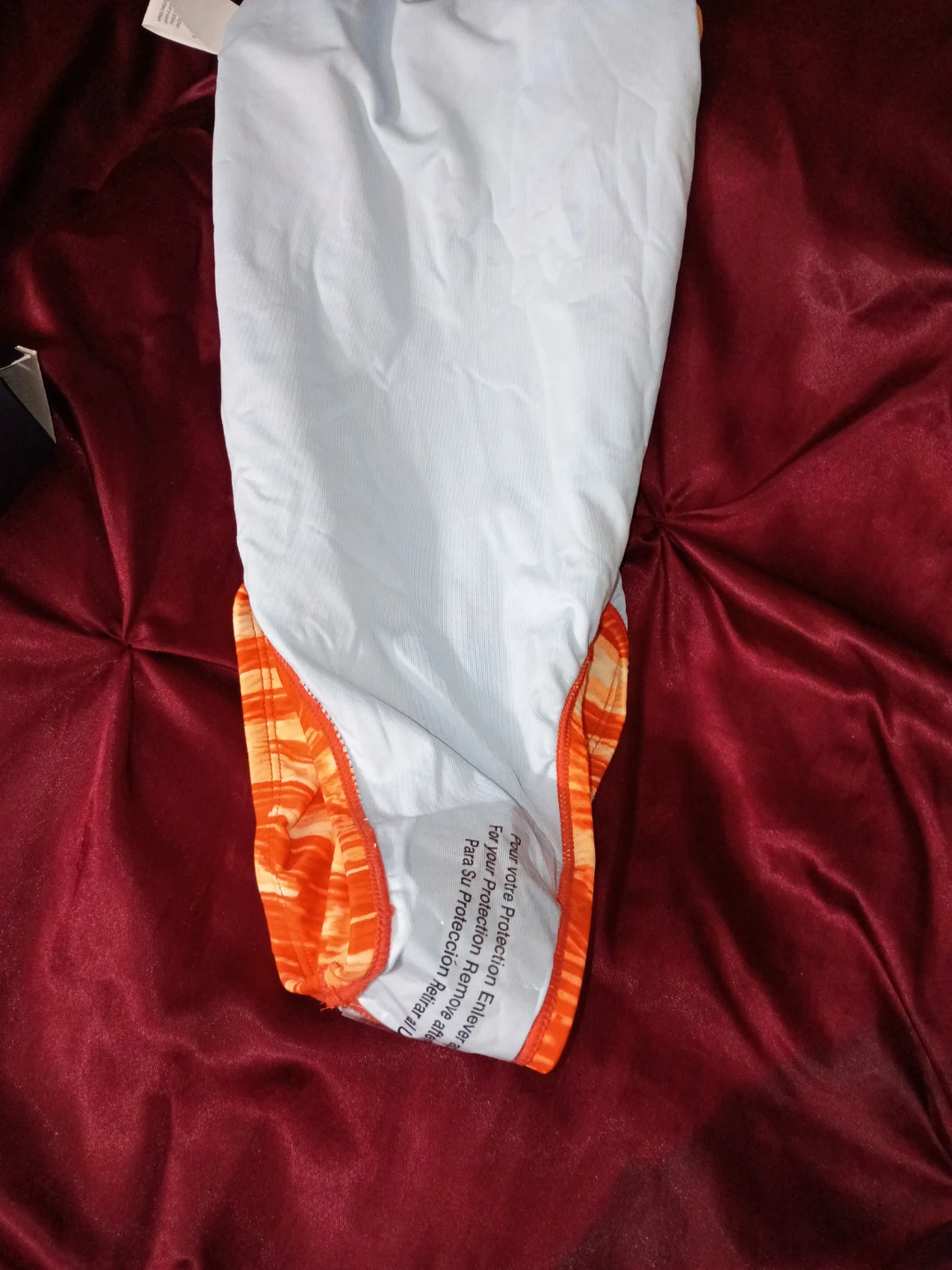 Nike Girls Swimsuit Size 12 Orange - photo 3