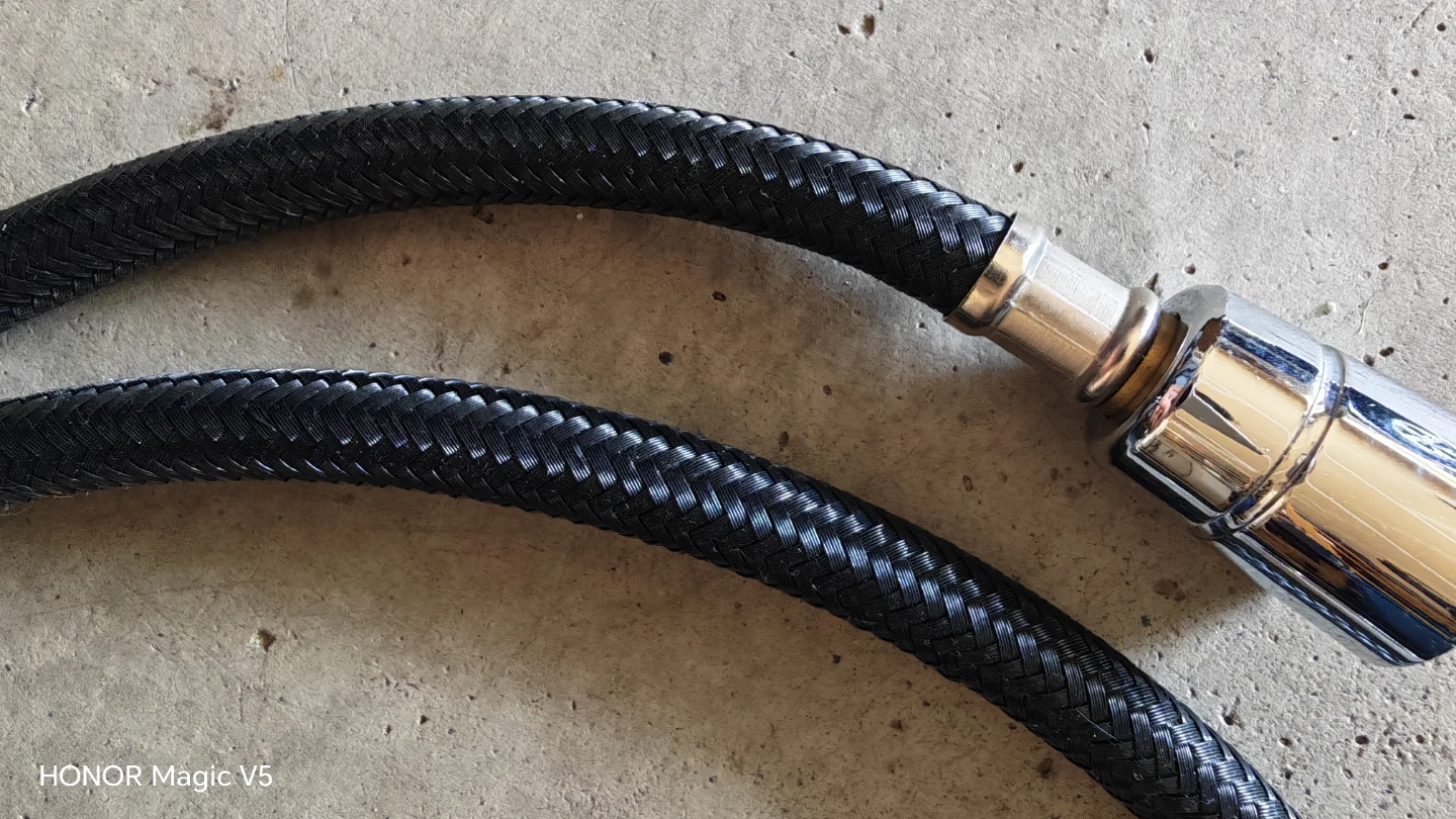 New Braided Faucet Hose with Chrome Fittings - photo 5
