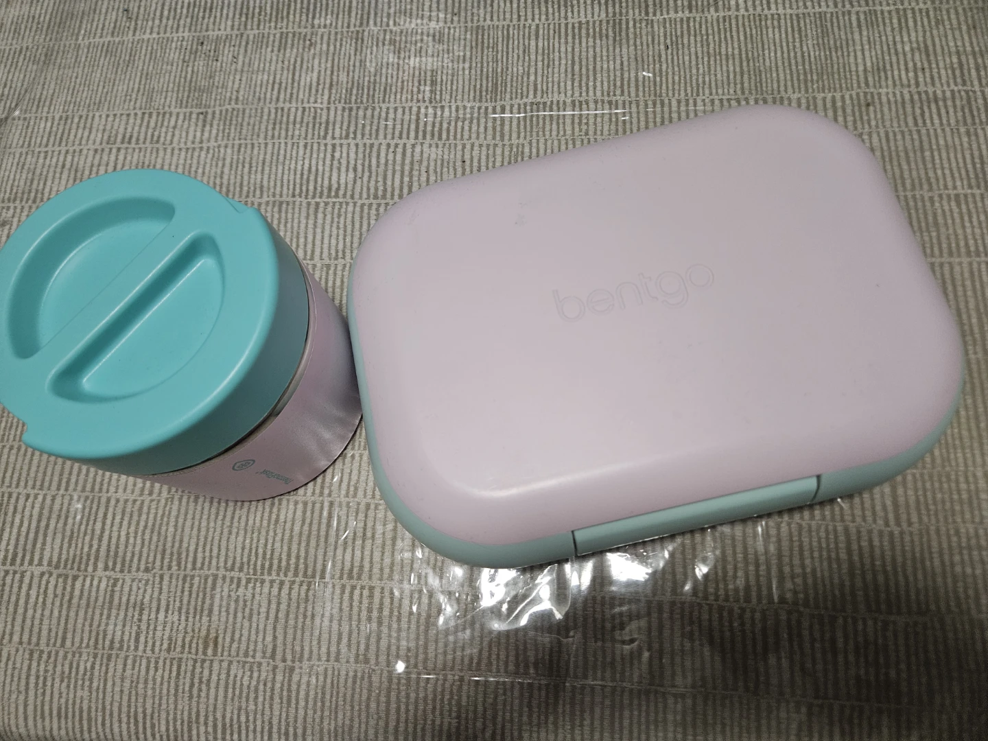 Bentgo Kids Lunch Box & Food Jar - Pink/Aqua - photo 4