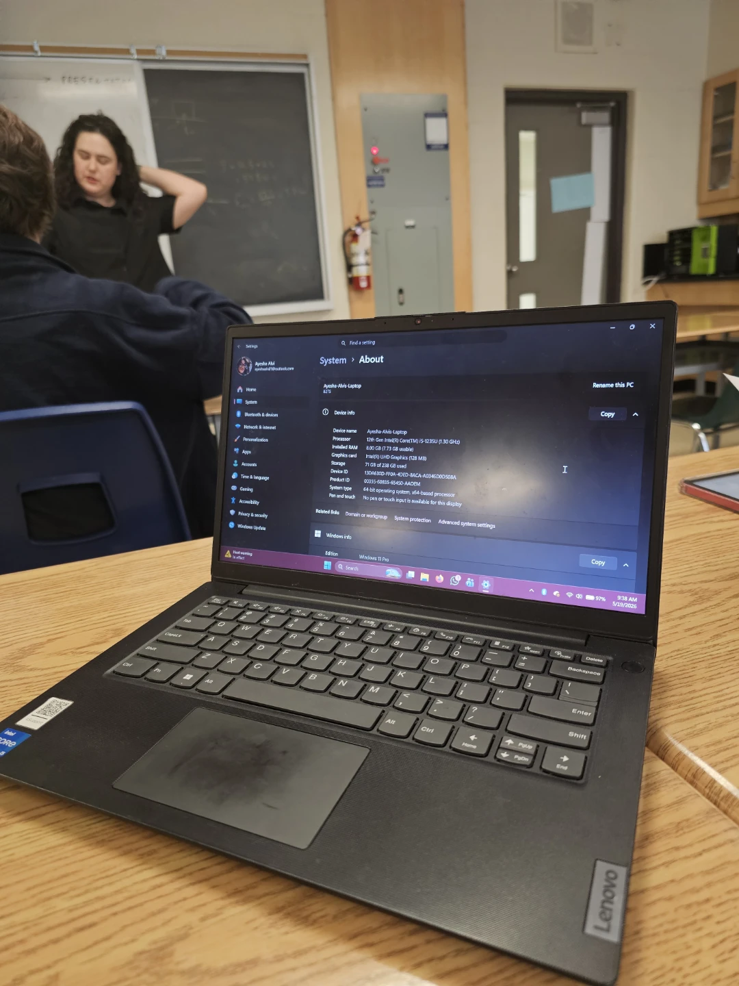 Lenovo Laptop - 12th Gen Intel Core i5, 8GB RAM, 238GB Storage