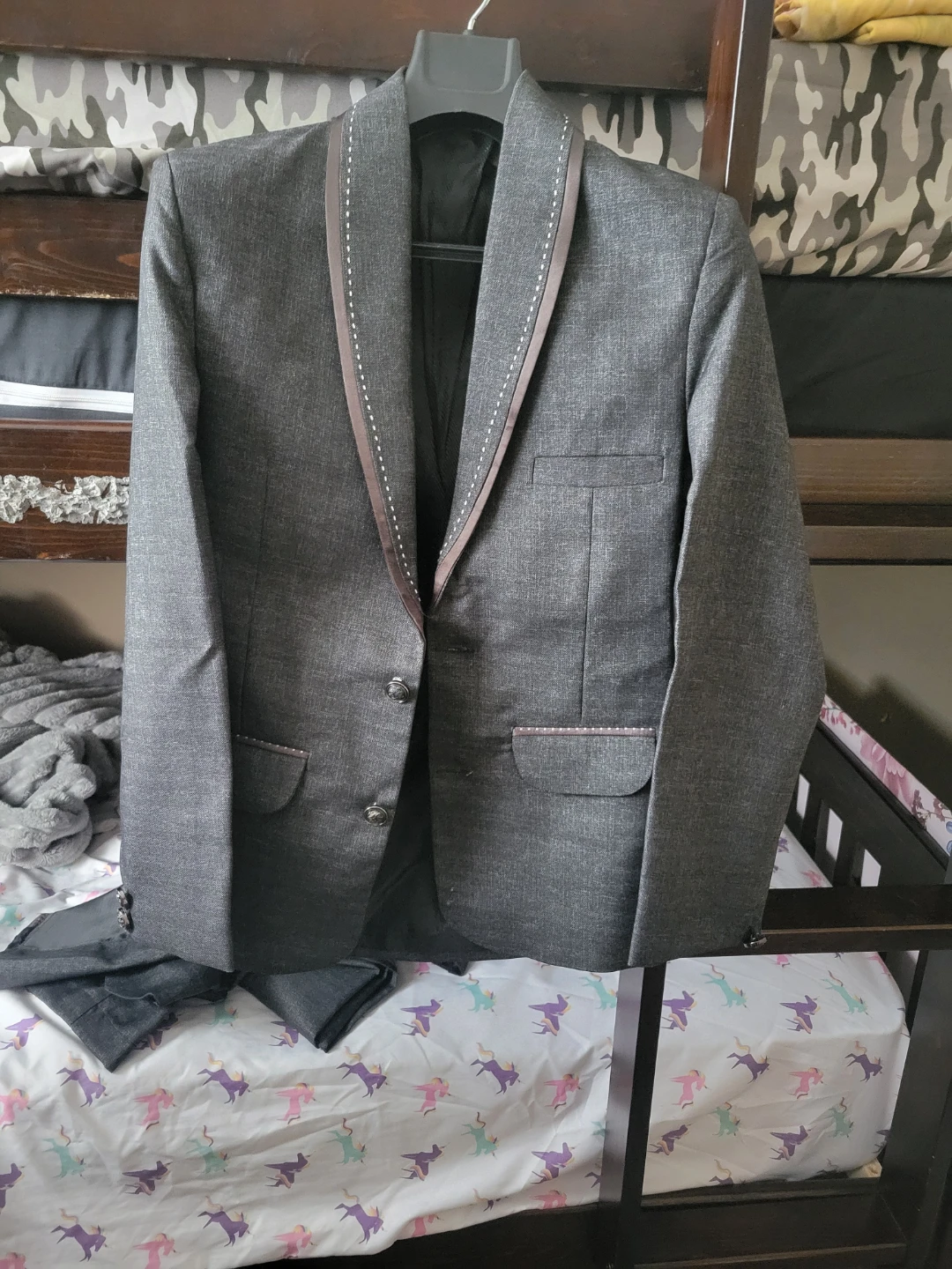 Coffee brown  Suit - Jacket, Vest, and Pants