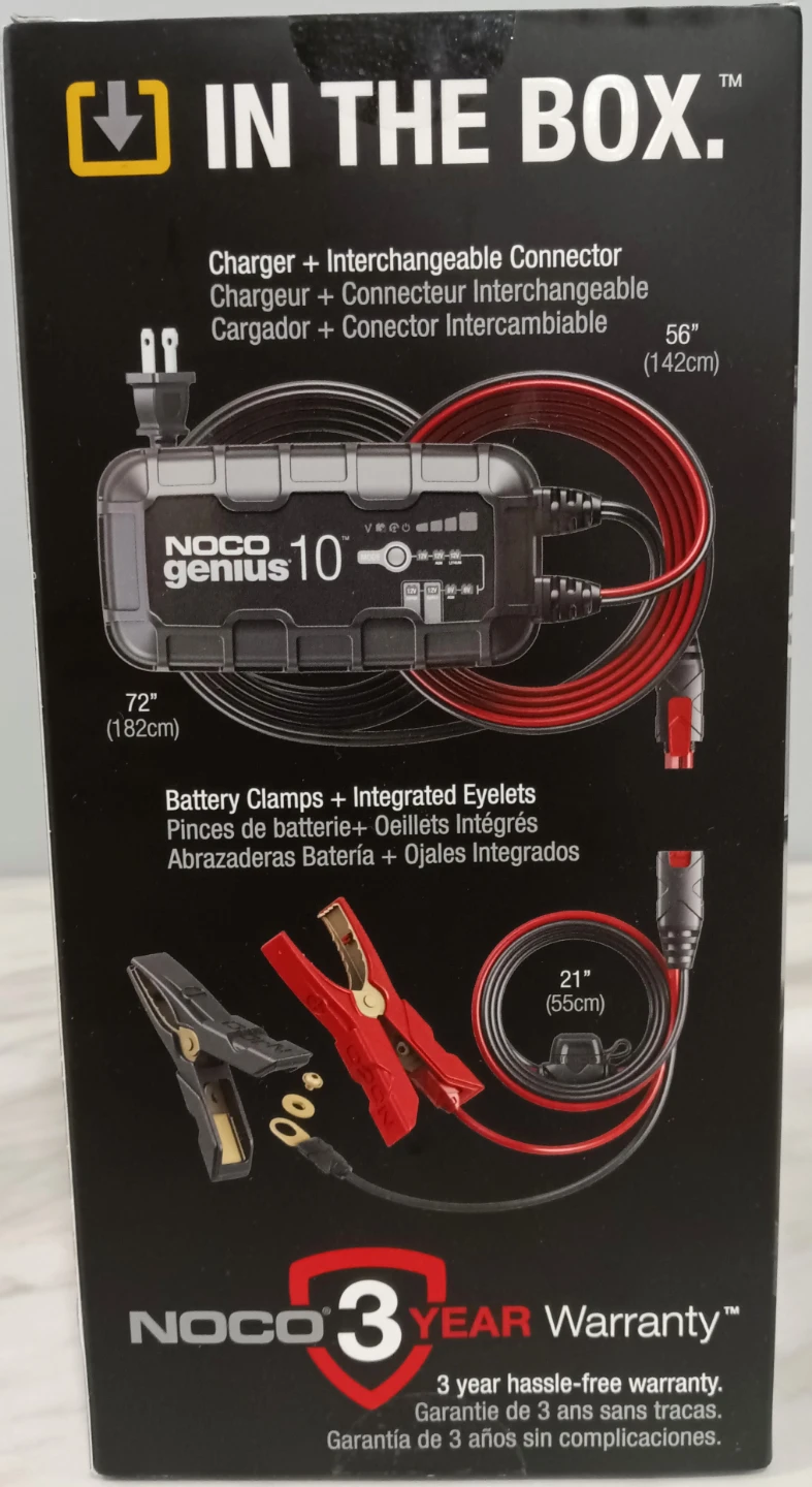 NOCO GENIUS10 6V/12V 10A Smart Battery Charger (Brand New) - photo 2
