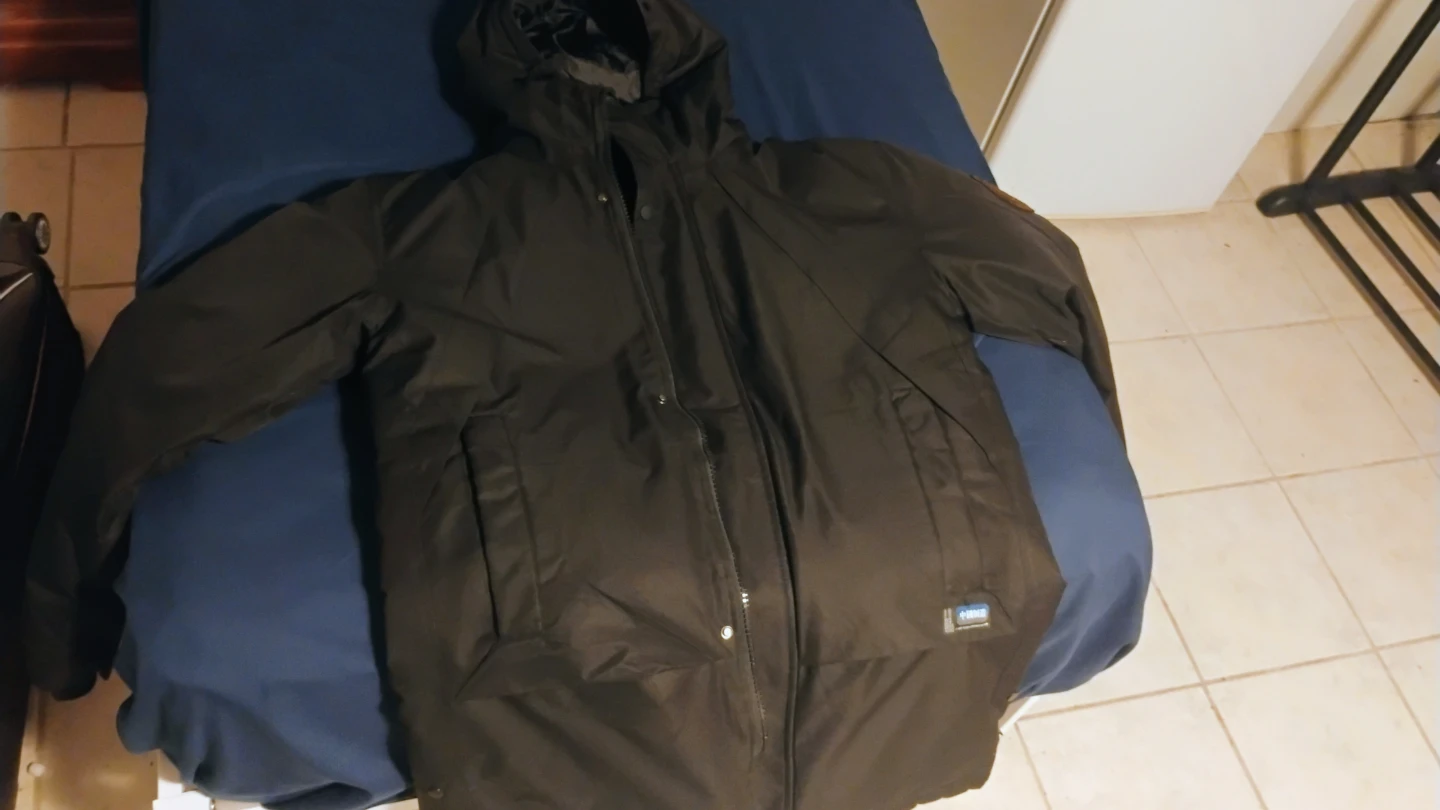 XL "dpt garment co." Black Winter Parka Jacket - photo 3