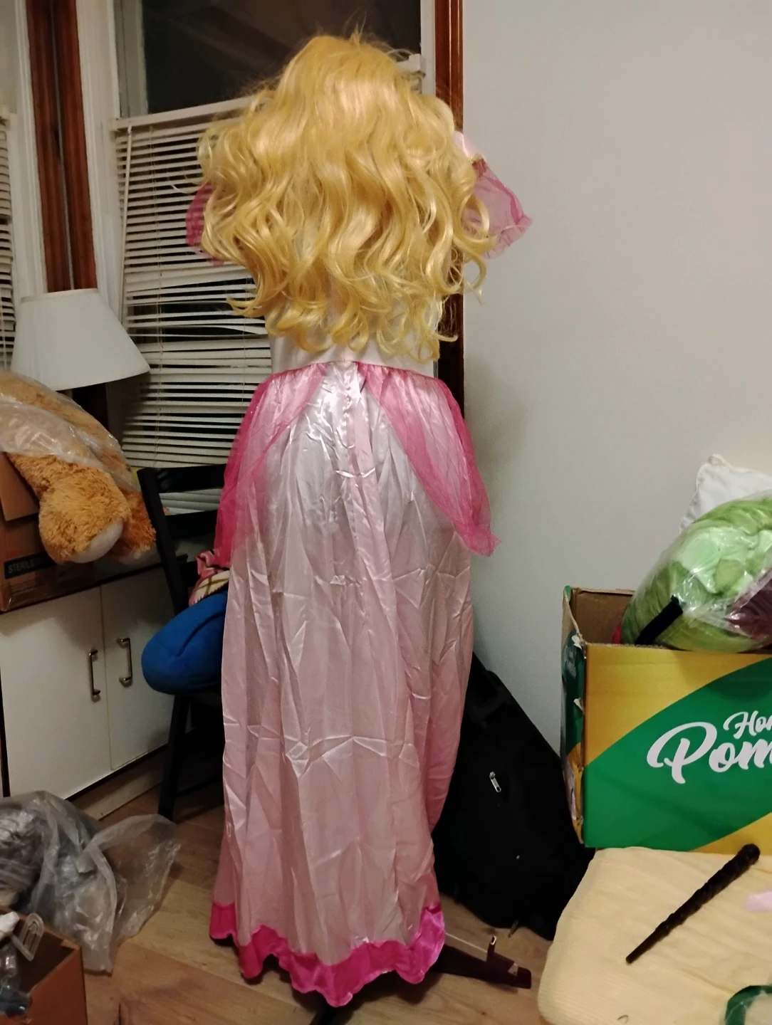 Princess Costume with Wig and Earrings - photo 4