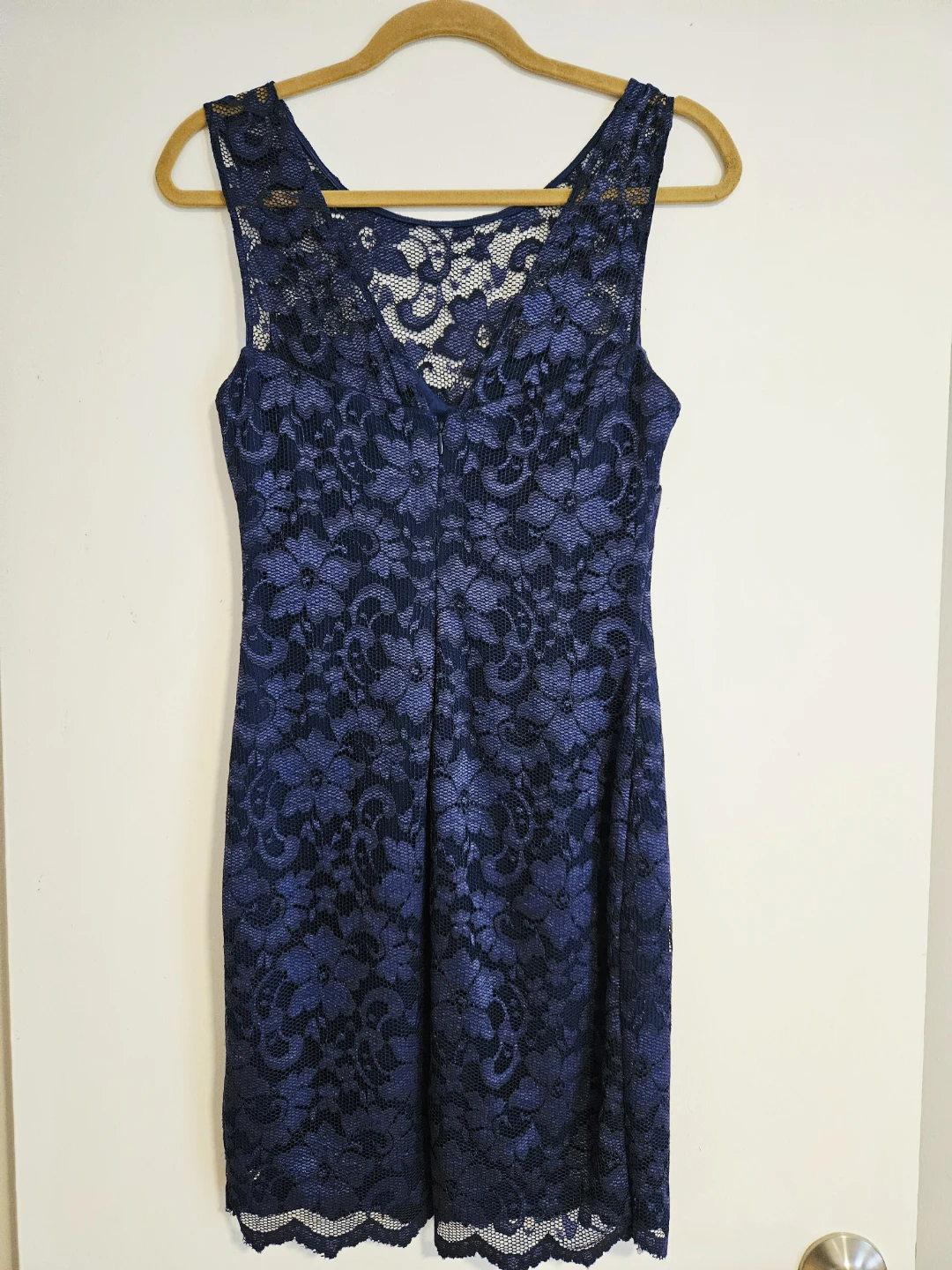 Guess Blue Lace Dress Size 4
