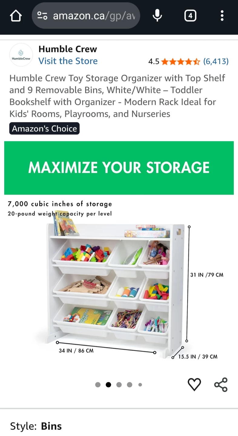 Toy Storage Organizer - photo 5