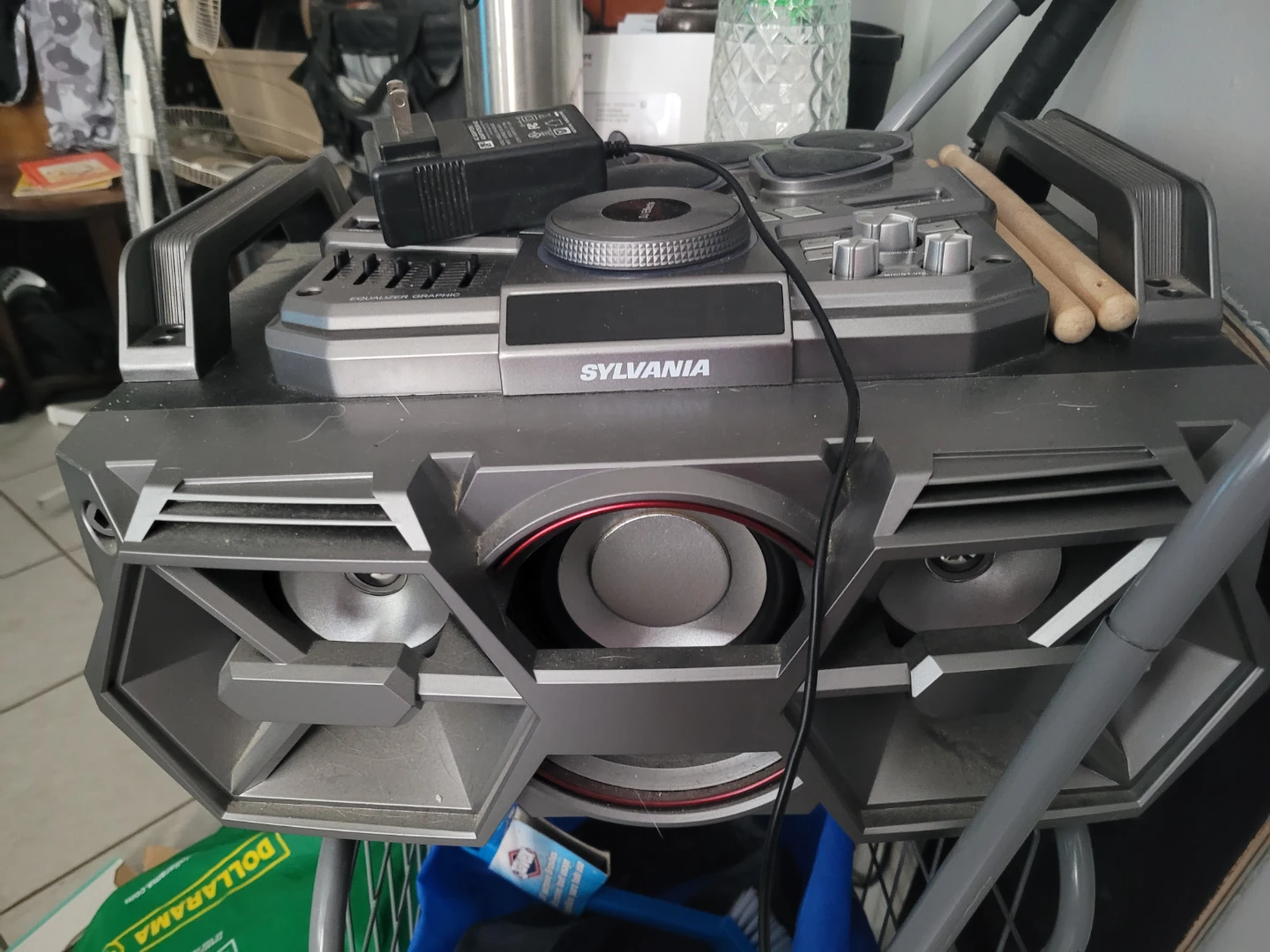 Sylvania DJ Effects Sound System with Drum Pads - photo 2