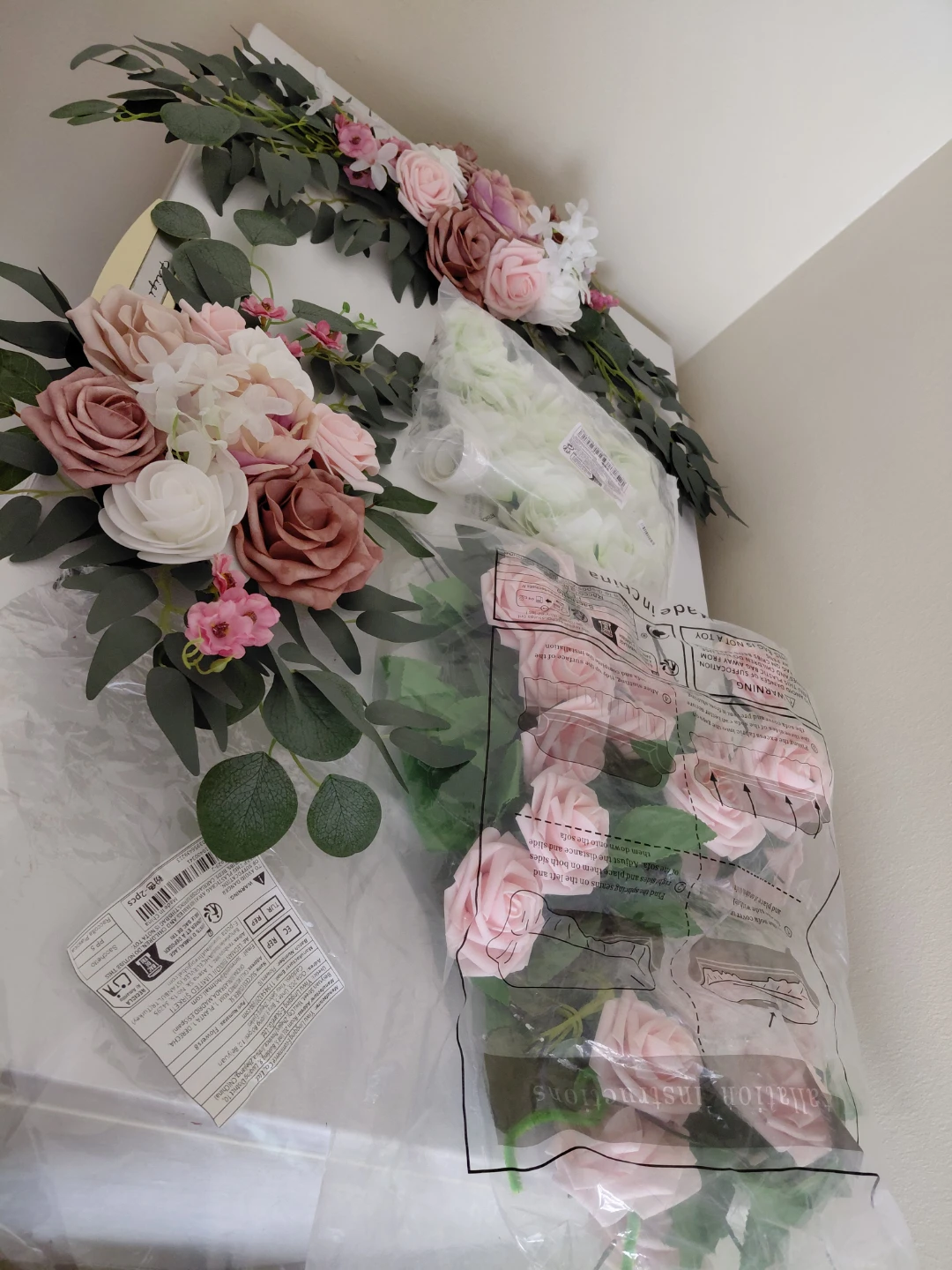 Artificial Rose Flower Garlands