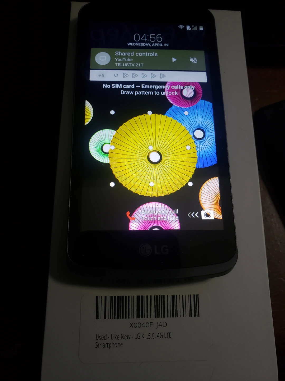 LG K4 121 phone trade for 925 silver.