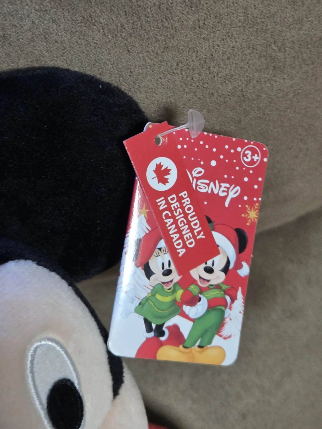 Disney Christmas Mickey Mouse Pajama Plush 12” – New With Tags - photo 2