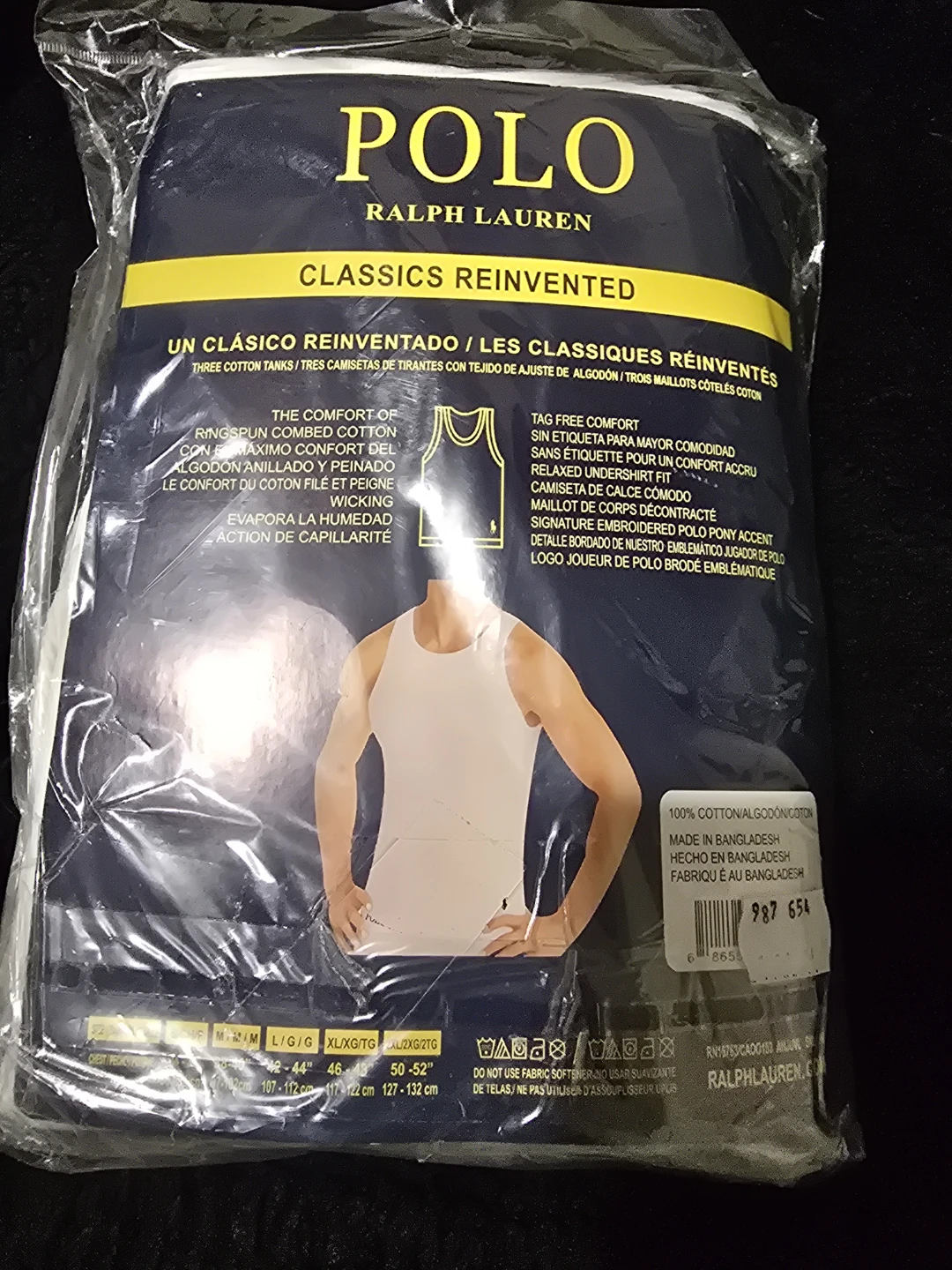 Polo Ralph Lauren Men's Cotton Ribbed Tank Tops (XL) - photo 2